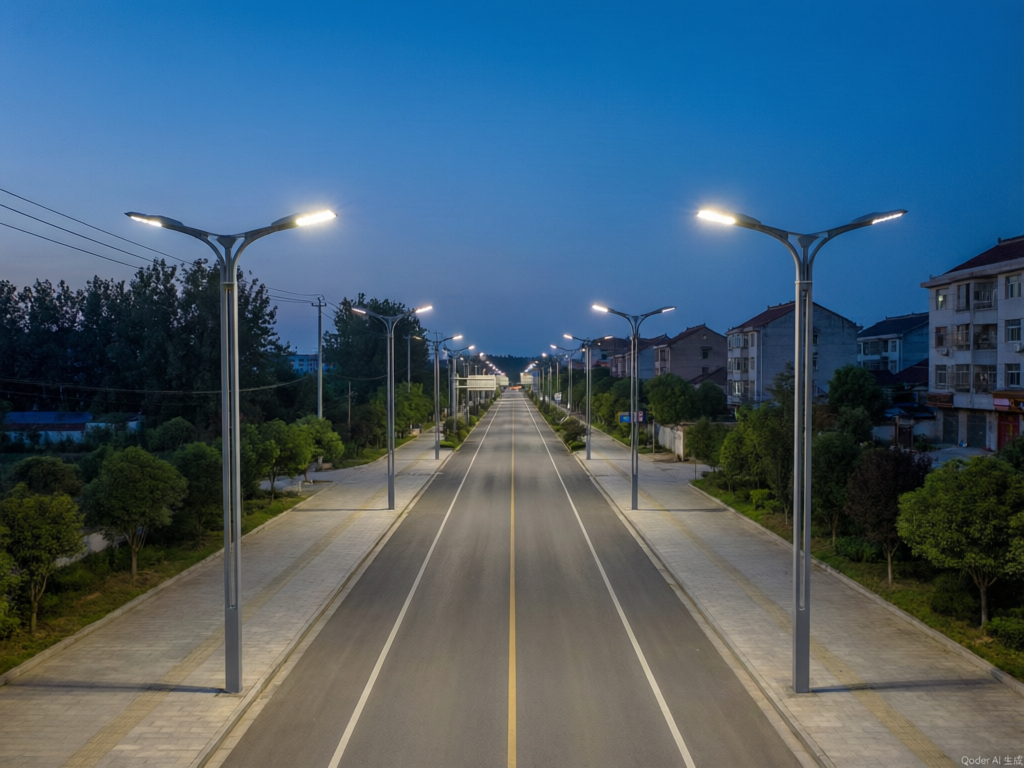 保定市唐县节能改造项目 — 县域道路LED智慧照明